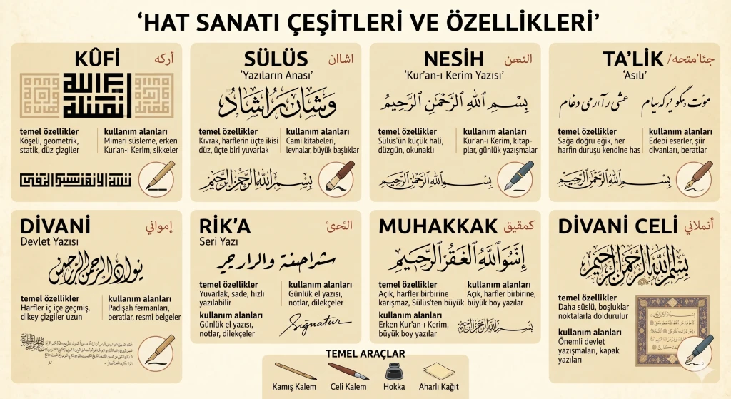 hatsanati-cestileri-ve-ozellikleri